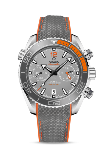 Omega Seamaster Planet Ocean 600M Co-Axial 45.5 Master Chronometer Chronograph Titanium / Grey / Strap
